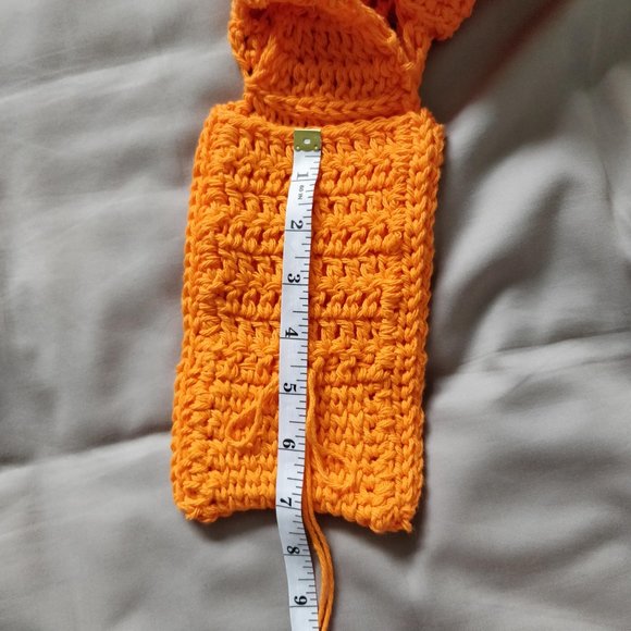 NWOT Handmade Crochet Wool Handbag /Purse - Picture 8 of 8